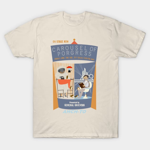 Carousel of Porgress T-Shirt by disneydorky